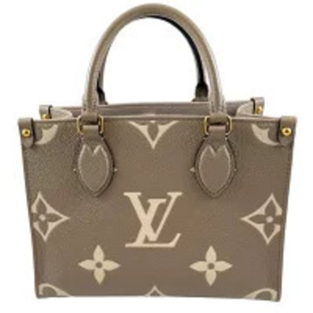 Louis Vuitton OnTheGo Handbag Leather Empreinte Tote Shoulder Bag